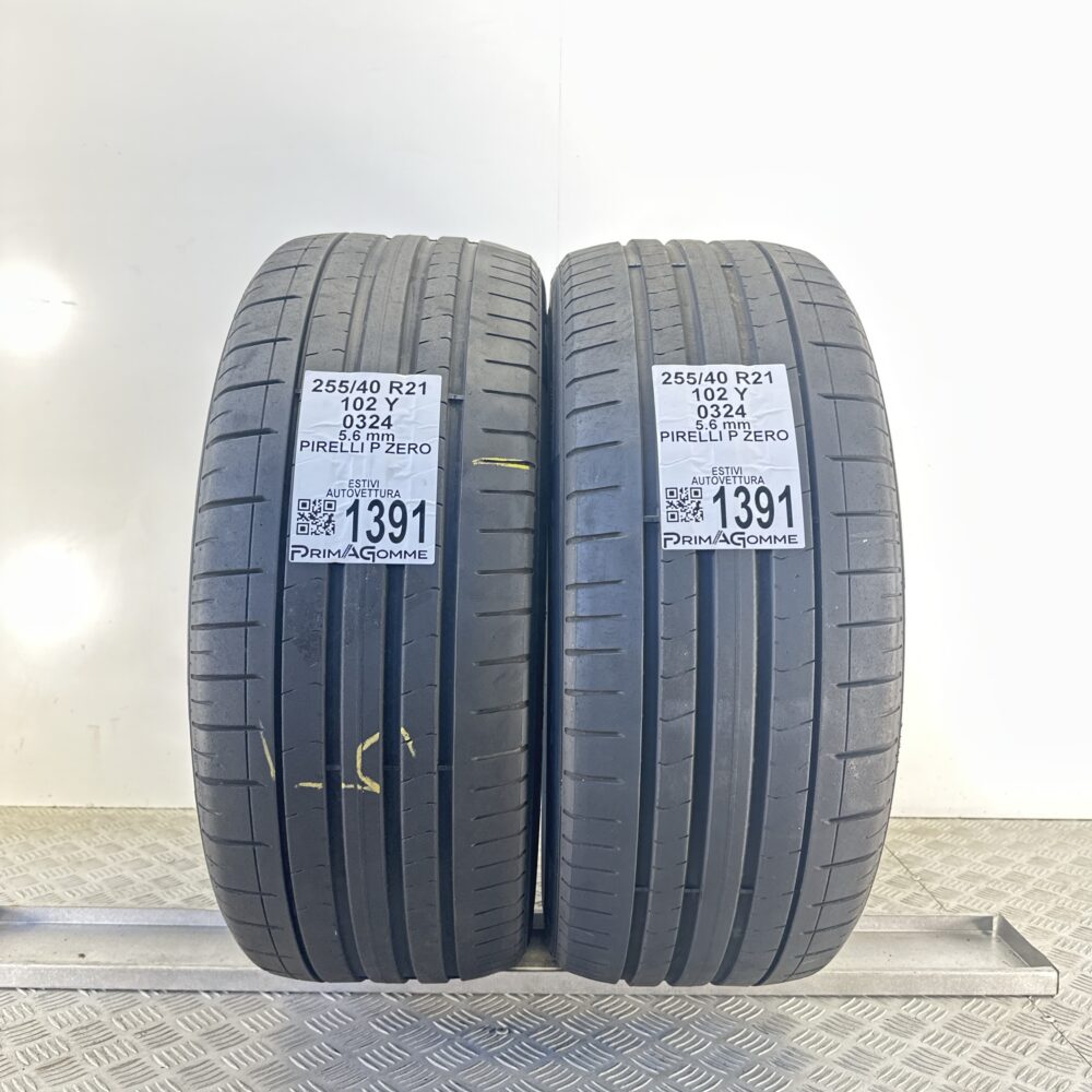 Gomme Usate 255 40 R21 102Y Pirelli P Zero 80% Estive | Gomme Usate | PrimaGomme.it Gomme Usate 255 40 R21 102Y Pirelli P Zero 80% Estive