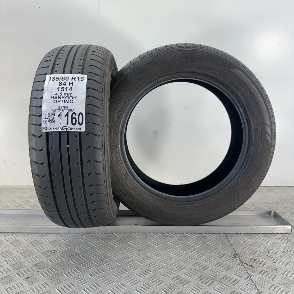 Gomme Usate 185 60 R15 84H Hankook Optimo Estive | Gomme Usate | PrimaGomme.it Gomme Usate 185 60 R15 84H Hankook Optimo Estive - immagine 6