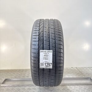Gomma Usata 285 40 ZR22 110Y Pirelli P Zero 99% Estive