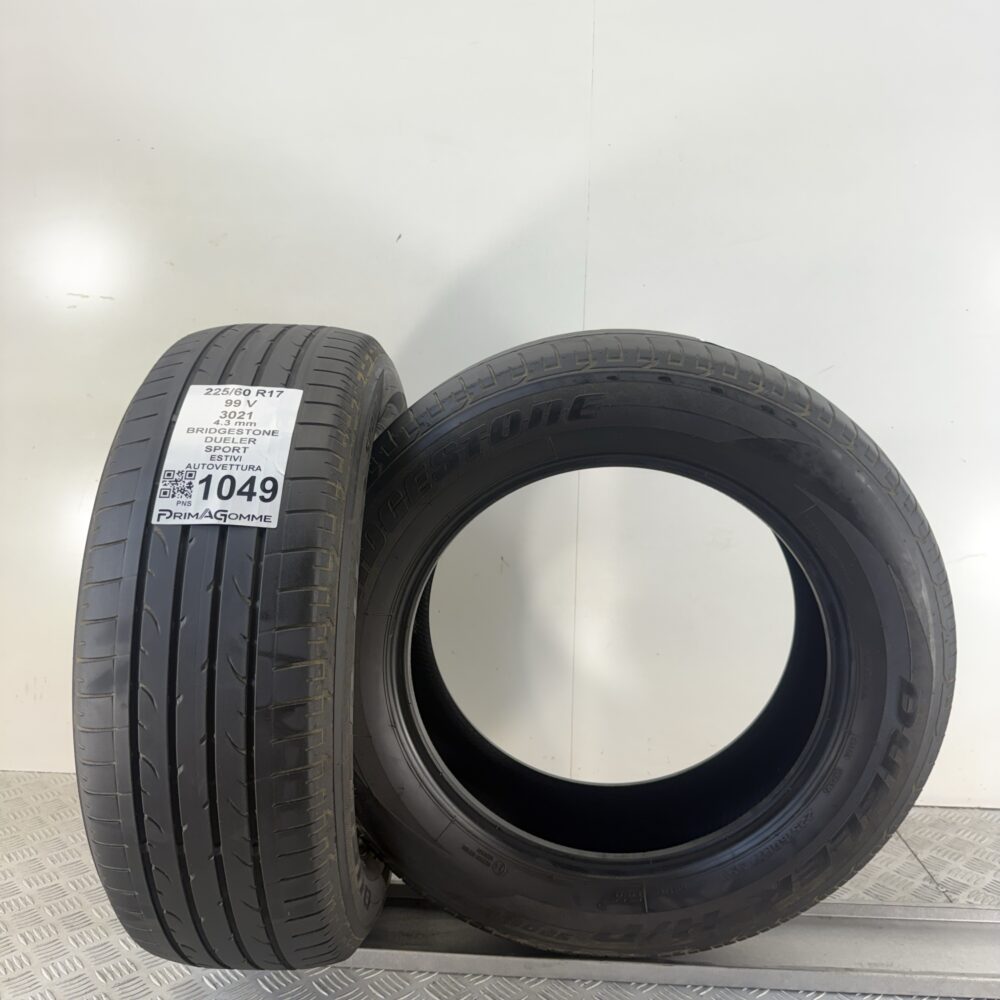 Gomme Usate 225 60 R17 99V Bridgestone Dueler Sport Estive | Gomme Usate | PrimaGomme.it Gomme Usate 225 60 R17 99V Bridgestone Dueler Sport Estive - immagine 4
