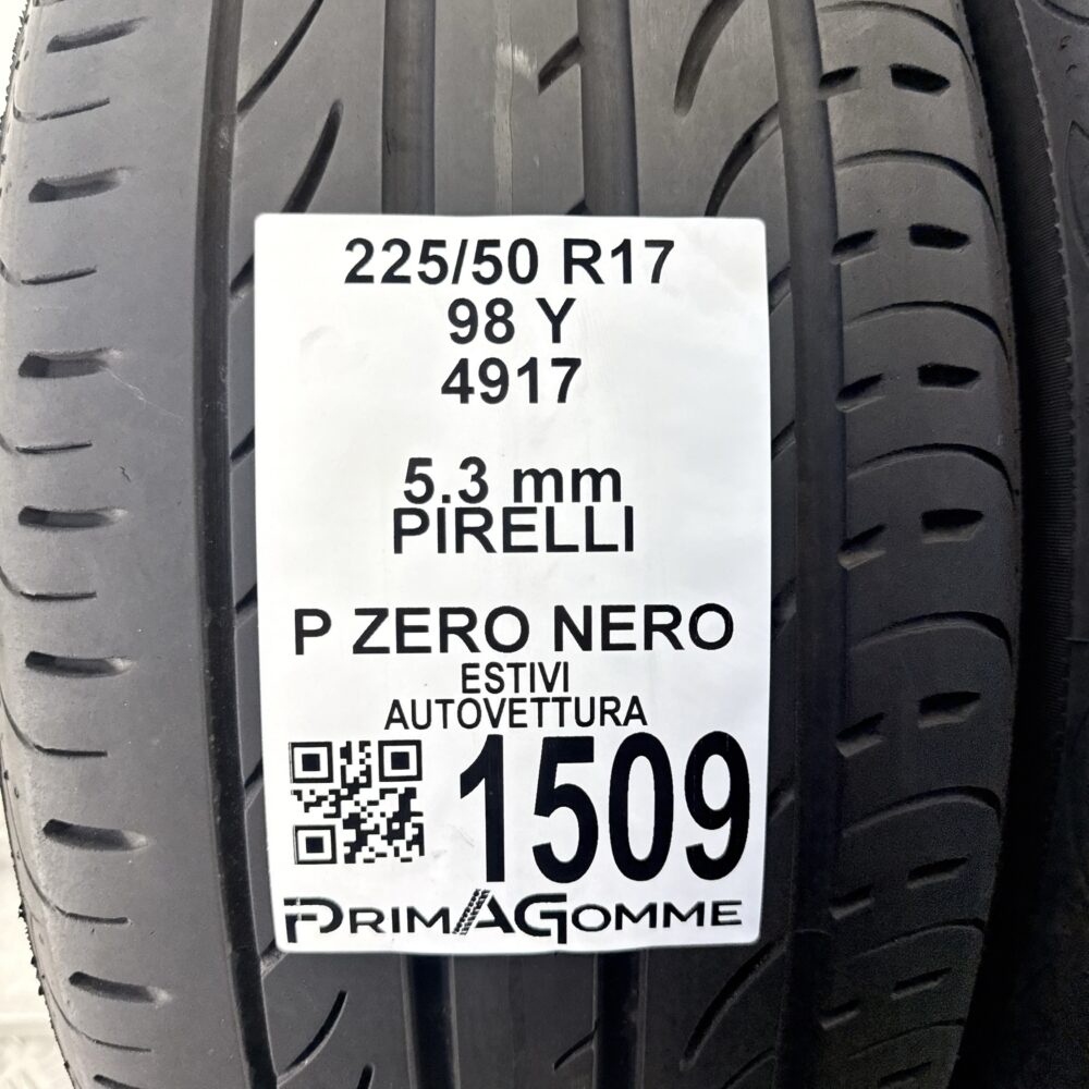 Gomme Usate 225 50 R17 98Y Pirelli P Zero Nero 76% Estive | Gomme Usate | PrimaGomme.it Gomme Usate 225 50 R17 98Y Pirelli P Zero Nero 76% Estive - immagine 3