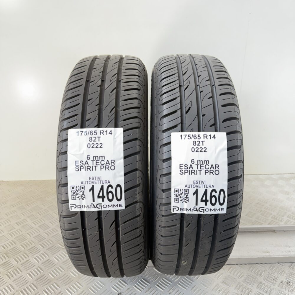Gomme Usate 175 65 R14 82T ESA TECAR Spirit Pro 86% Estive | Gomme Usate | PrimaGomme.it Gomme Usate 175 65 R14 82T ESA TECAR Spirit Pro 86% Estive - immagine 11