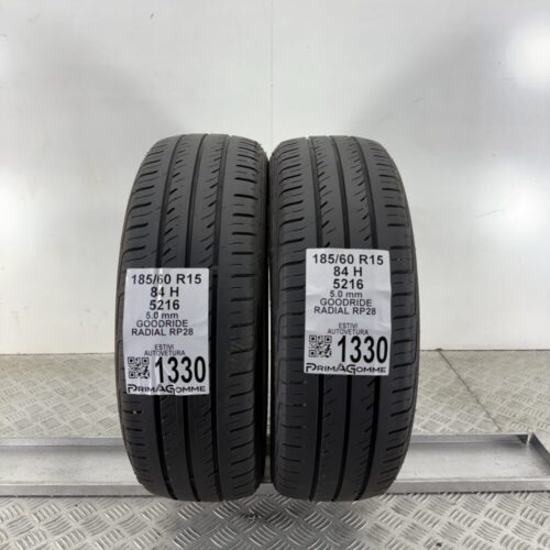 Gomme Usate 185 60 R15 84H Goodride Radial RP28 71% Estive