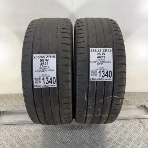 Gomme Usate 235 45 ZR19 95W Kumho Crugen HP91 Estive