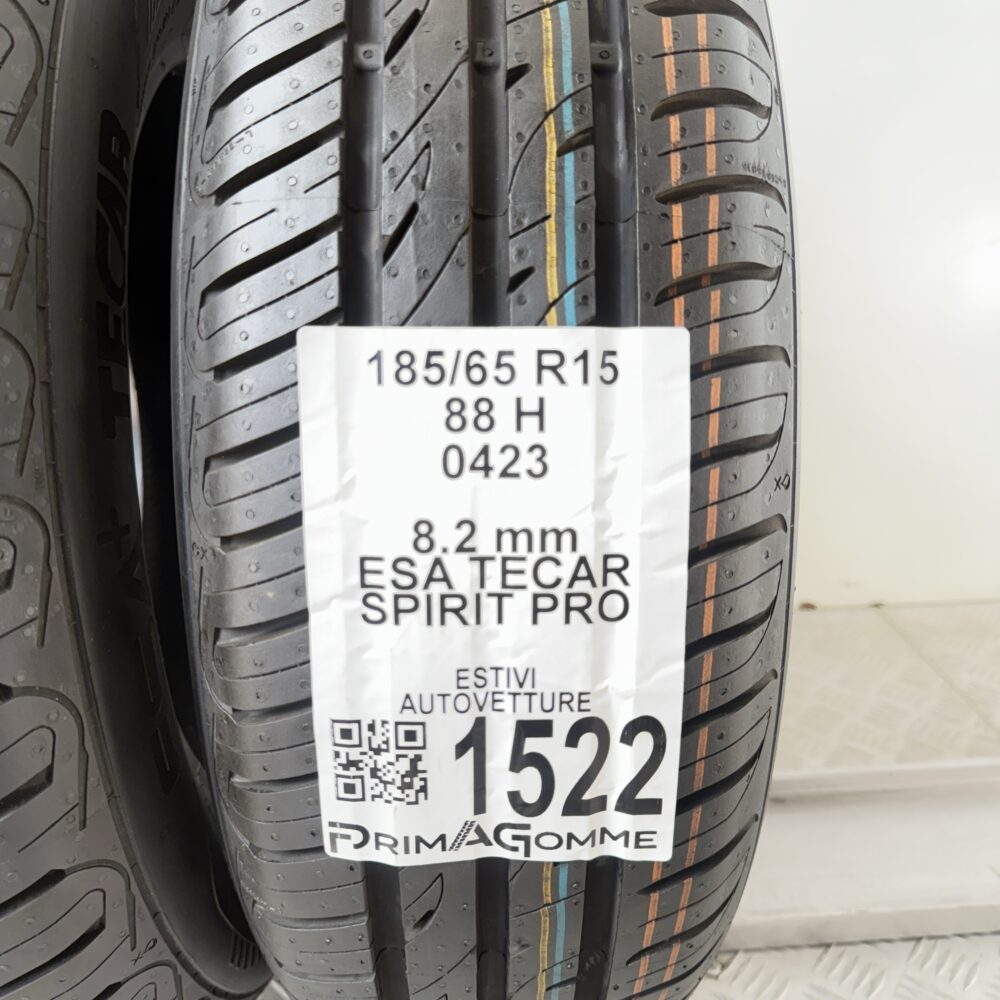 Gomme Usate 185 65 R15 88H ESA TECAR Spirit Pro 99% Estive | Gomme Usate | PrimaGomme.it Gomme Usate 185 65 R15 88H ESA TECAR Spirit Pro 99% Estive - immagine 3