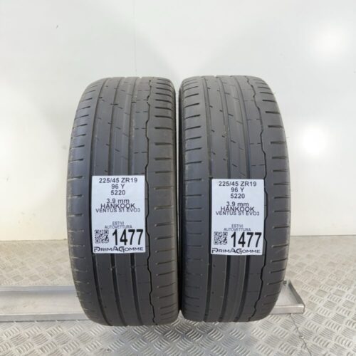 Gomme Usate 225 45 ZR19 96Y Hankook Ventus S1 Evo3 Estive