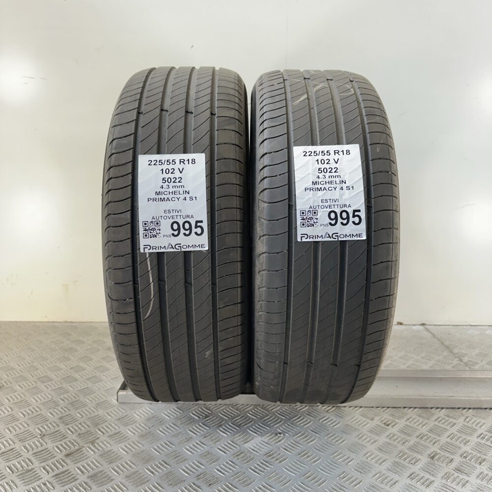 Gomme Usate 225 55 R18 102V Michelin Primacy 4 S1 Estive | Gomme Usate | PrimaGomme.it Gomme Usate 225 55 R18 102V Michelin Primacy 4 S1 Estive