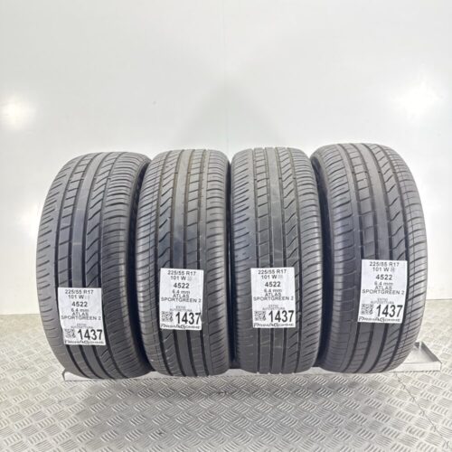 Gomme Usate 225 55 R17 101W Atlas Sportgreen 2 91% Estive