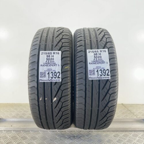 Gomme Usate 215 65 R16 98H Uniroyal Rainexpert 3 Estive