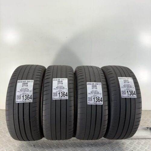 Gomme Usate 205 45 ZR17 88W Michelin Pilot Sport 4 Estive