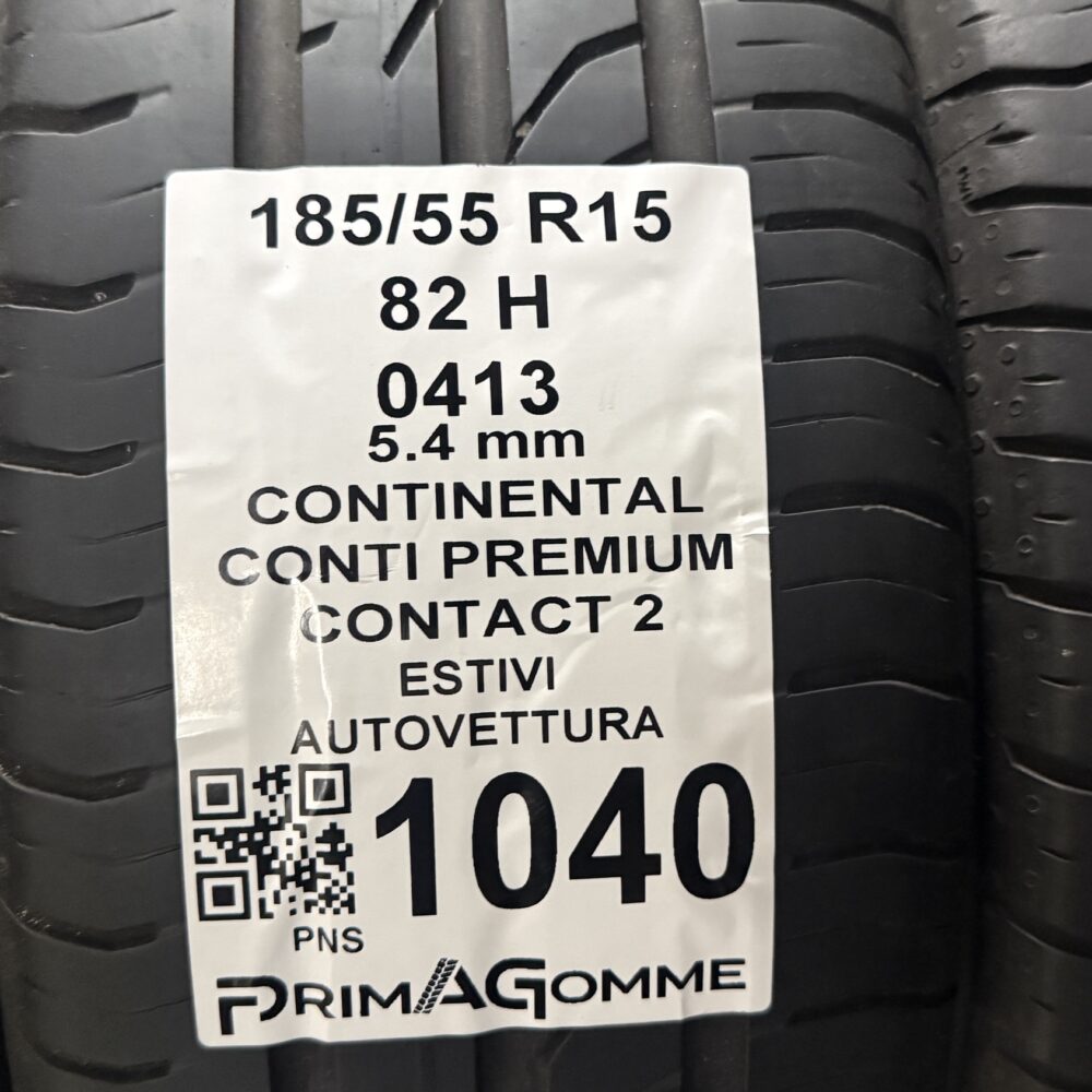 Gomme Usate 185 55 R15 82H Continental Conti Premium Contact 2 77% Estive | Gomme Usate | PrimaGomme.it Gomme Usate 185 55 R15 82H Continental Conti Premium Contact 2 77% Estive - immagine 3
