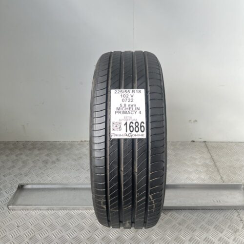 Gomma Usata 225 55 R18 102V Michelin Primacy 4 83% Estiva