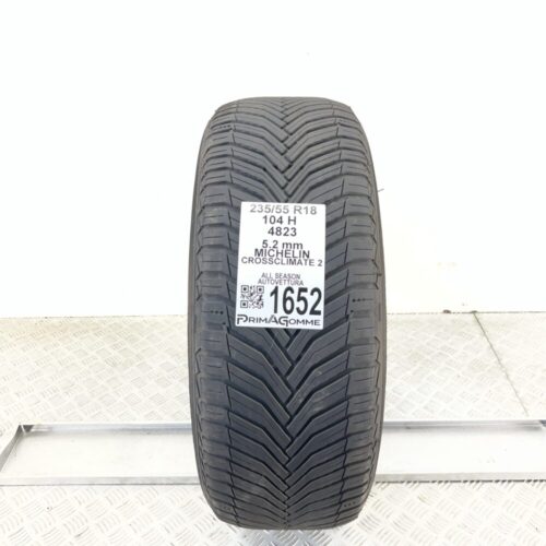Pneumatico Usato 235 55 R18 104H Michelin CrossClimate 2 4 Stagioni