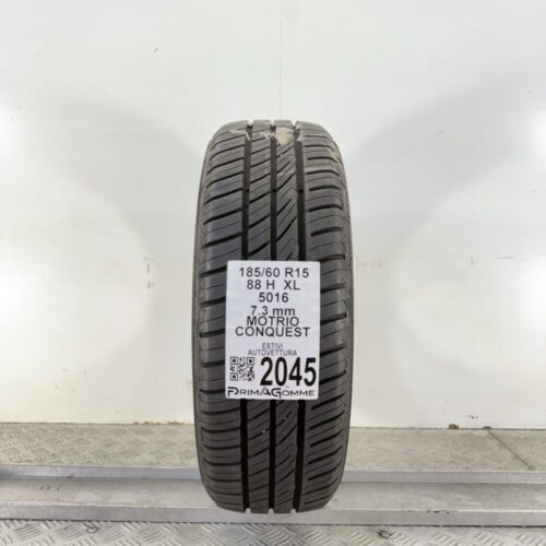 Pneumatico Usato 185 60 R15 XL 88H MOTRIO CONQUEST 100% Estivo