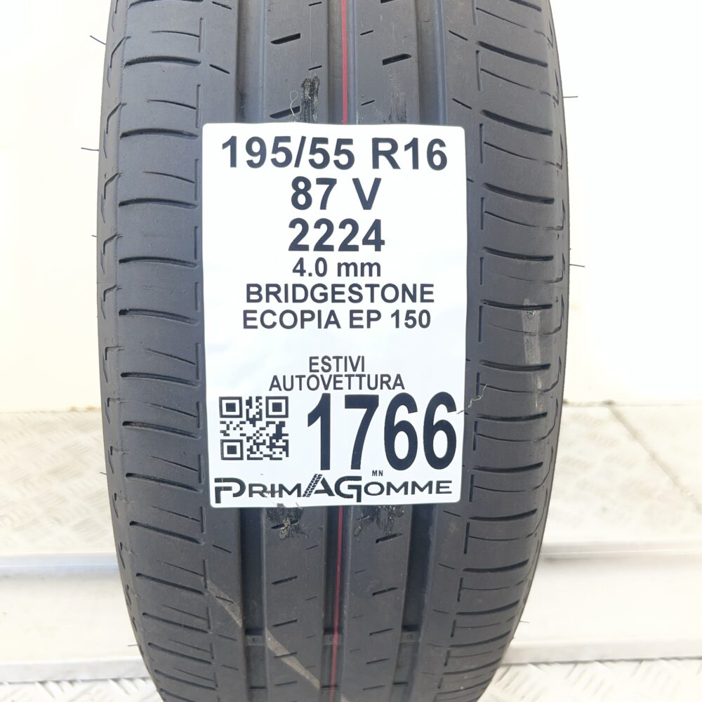 Pneumatico Usato 195 55 R16 87V Bridgestone Ecopia EP 150 Estivo | Gomme Usate | PrimaGomme.it Pneumatico usato 195 55 R16 Bridgestone Ecopia EP 150 - foto 6
