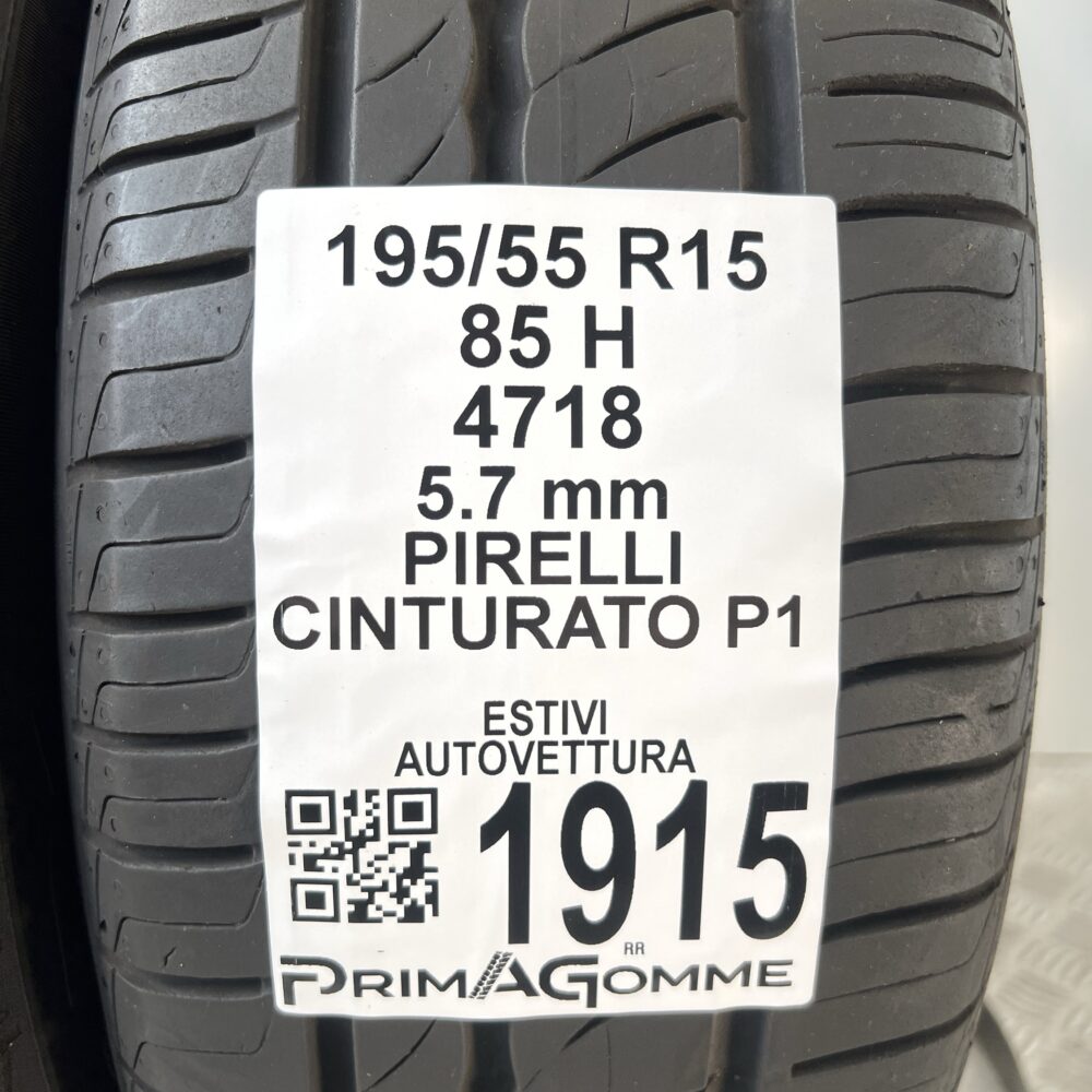 Pneumatici Usati 195 55 R15 85H Pirelli Cinturato P1 81% Estive | Gomme Usate | PrimaGomme.it Pneumatici usati 195 55 R15 Pirelli Cinturato P1 - foto 7