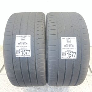 Gomme Usate 295 35 ZR21 XL 107Y Michelin Latitude Sport 3 Estive