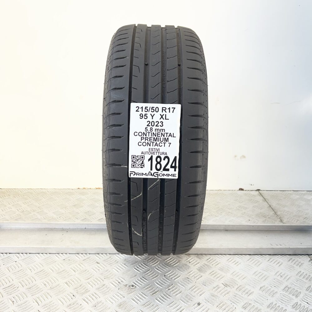 Pneumatico Usato 215 50 R17 XL 95Y CONTINENTAL Premium Contact 7 83% Estivo | Gomme Usate | PrimaGomme.it Pneumatico usato 215 50 R17 CONTINENTAL Premium Contact 7 - foto 6