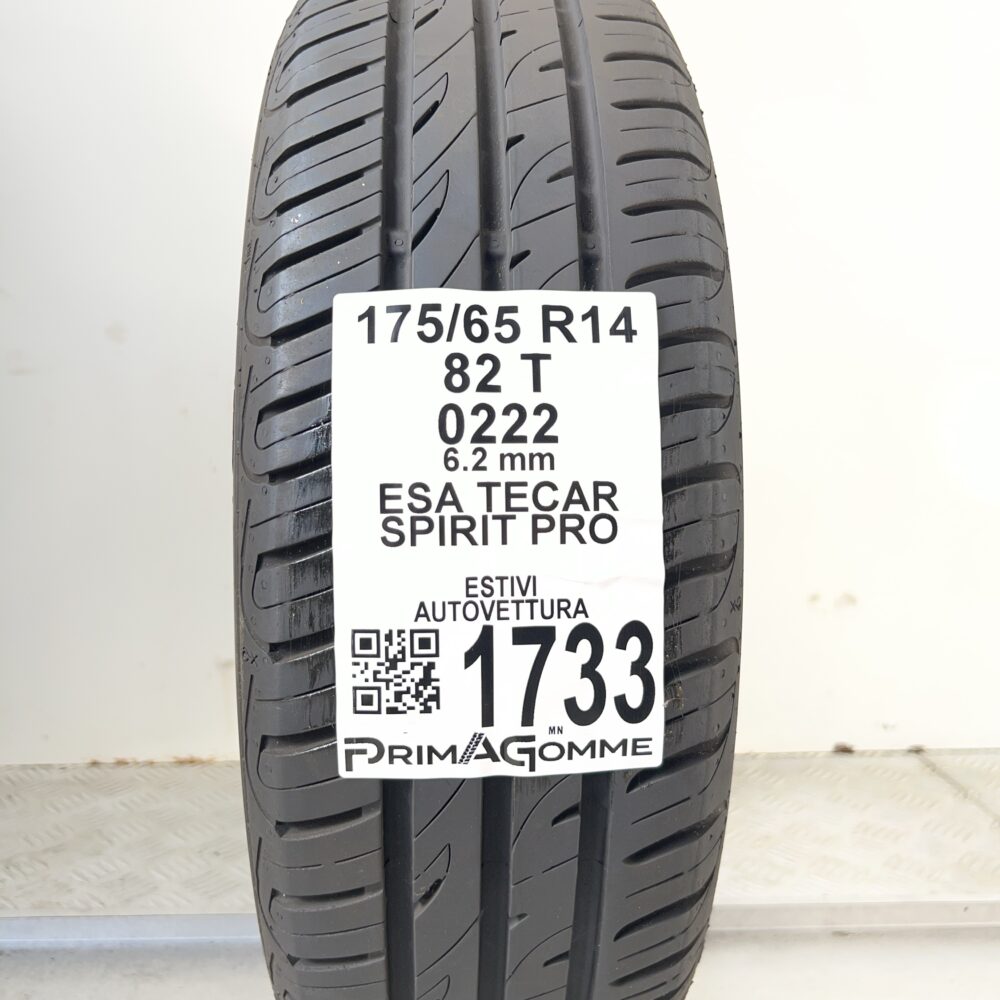 Pneumatico Usato 175 65 R14 82T Esa Tecar Spirit Pro 89% Estivo | Gomme Usate | PrimaGomme.it Pneumatico usato 175 65 R14 Esa Tecar Spirit Pro - foto 7
