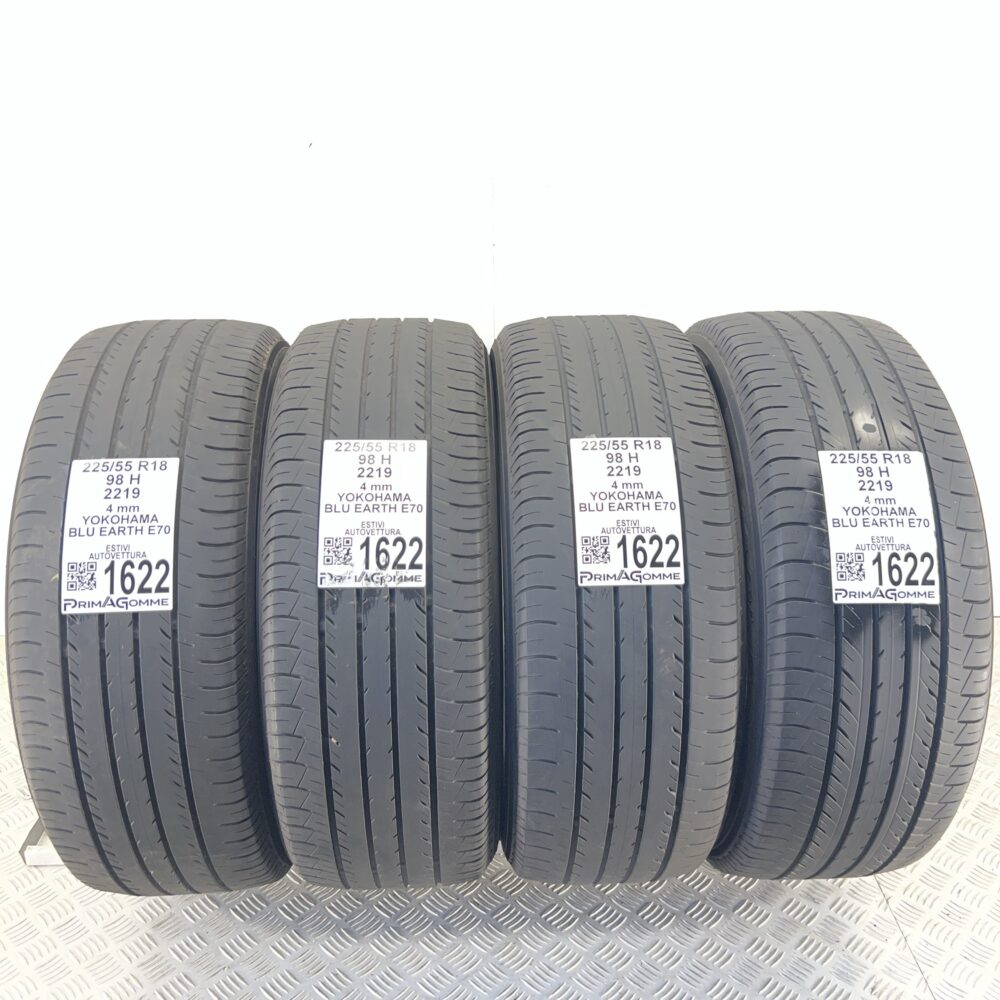 Gomme Usate 225 55 R18 98H Yokohama Blu Earth E70 Estive | Gomme Usate | PrimaGomme.it Gomme Usate 225 55 R18 98H Yokohama Blu Earth E70 Estive