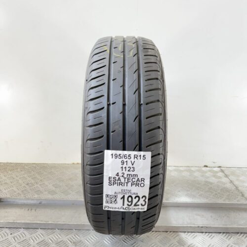 Pneumatico Usato 195 65 R15 91V Esa Tecar Spirit Pro Estivo
