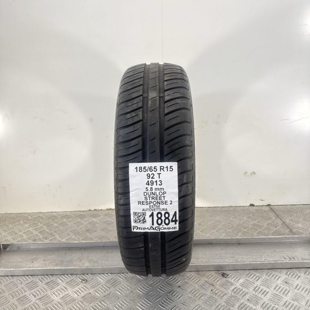 Pneumatico Usato 185 65 R15 92T Dunlop Street Response 2 83% Estivo | Gomme Usate | PrimaGomme.it Pneumatico usato 185 65 R15 Dunlop Street Response 2 - foto 6