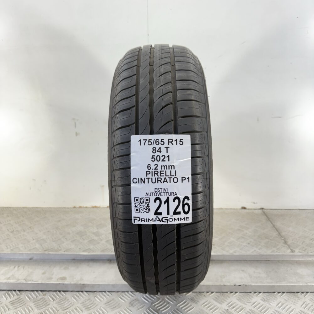 Pneumatico Usato 175 65 R15 84T Pirelli Cinturato P1 89% Estivo | Gomme Usate | PrimaGomme.it Pneumatico usato 175 65 R15 Pirelli Cinturato P1 - foto 7