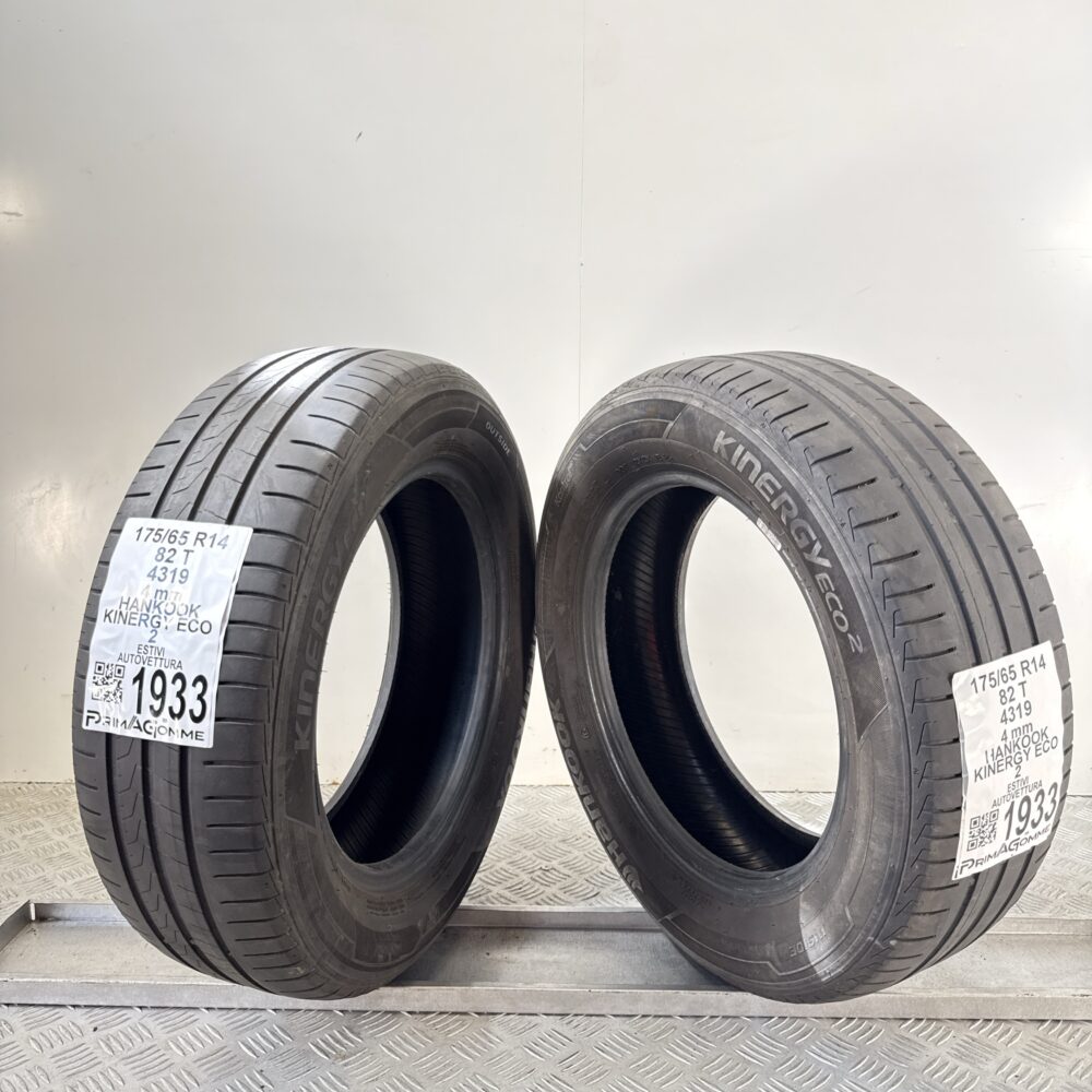 Pneumatici Usati 175 65 R14 82T Hankook Kinergy Eco 2 Estive | Gomme Usate | PrimaGomme.it Pneumatici usati 175 65 R14 Hankook Kinergy Eco 2 - foto 3