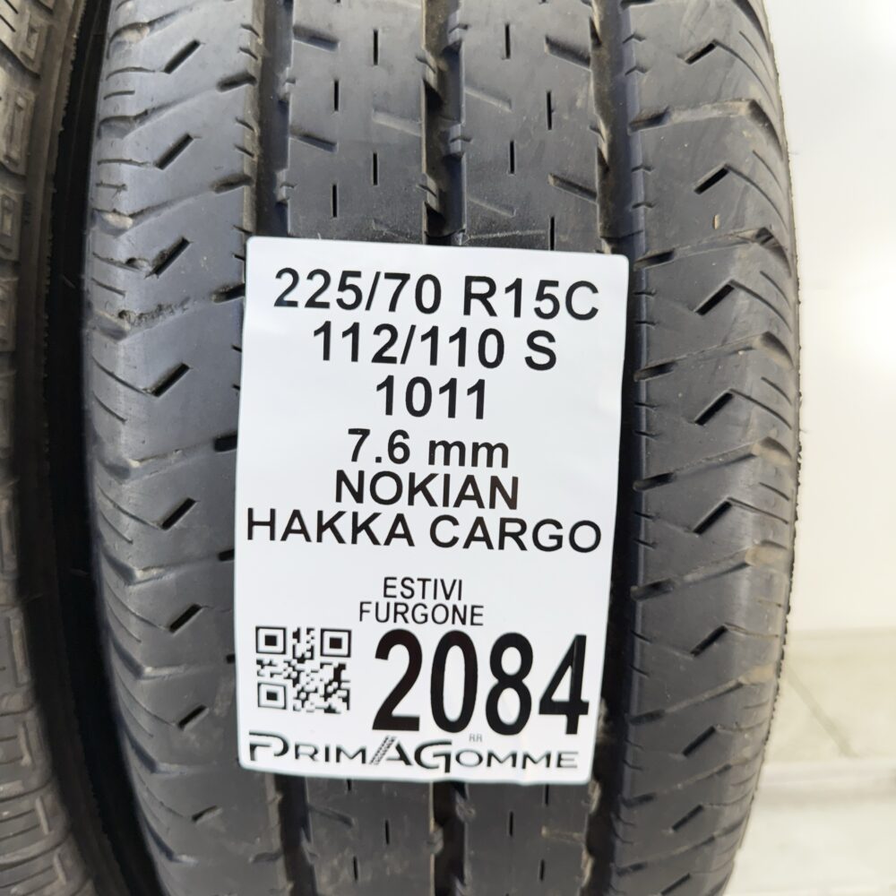 Pneumatici Usati 225 70 R15C 112/110S Nokian Hakka Cargo 84% Estive | Gomme Usate | PrimaGomme.it Pneumatici usati 225 70 R15C Nokian Hakka Cargo - foto 7