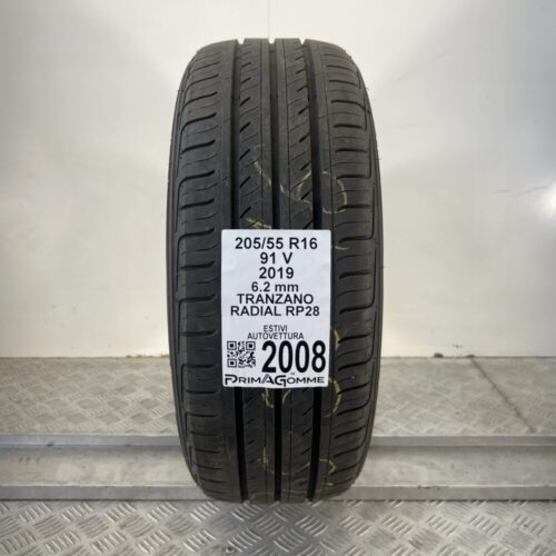 Pneumatico Usato 205 55 R16 91V Trazano Radial RP28 89% Estivo