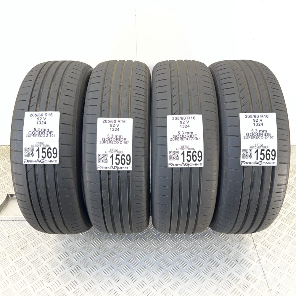 Pneumatici Usati 205 60 R16 92V Goodride Zupereco Z-107 76% Estive | Gomme Usate | PrimaGomme.it Pneumatici usati 205 60 R16 Goodride Zupereco Z-107 - foto 10