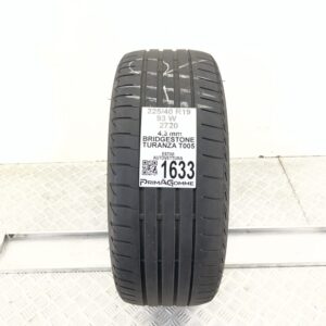 Pneumatico Usato 225 40 R19 93W Bridgestone Turanza T005 Estivo