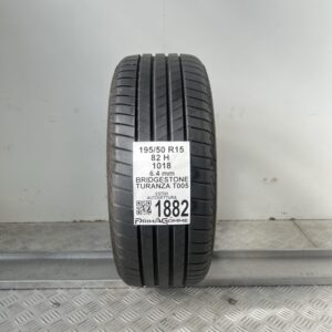Pneumatico Usato 195 50 R15 82H Bridgestone Turanza T005 91% Estivo