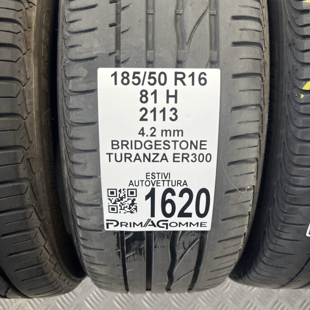 Gomme Usate 185 50 R16 81H Bridgestone Turanza ER300 Estive | Gomme Usate | PrimaGomme.it Gomme Usate 185 50 R16 81H Bridgestone Turanza ER300 Estive - immagine 11