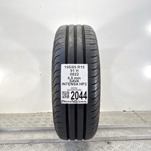 Pneumatico Usato 195 65 R15 91H Sava Intensa HP2 93% Estivo