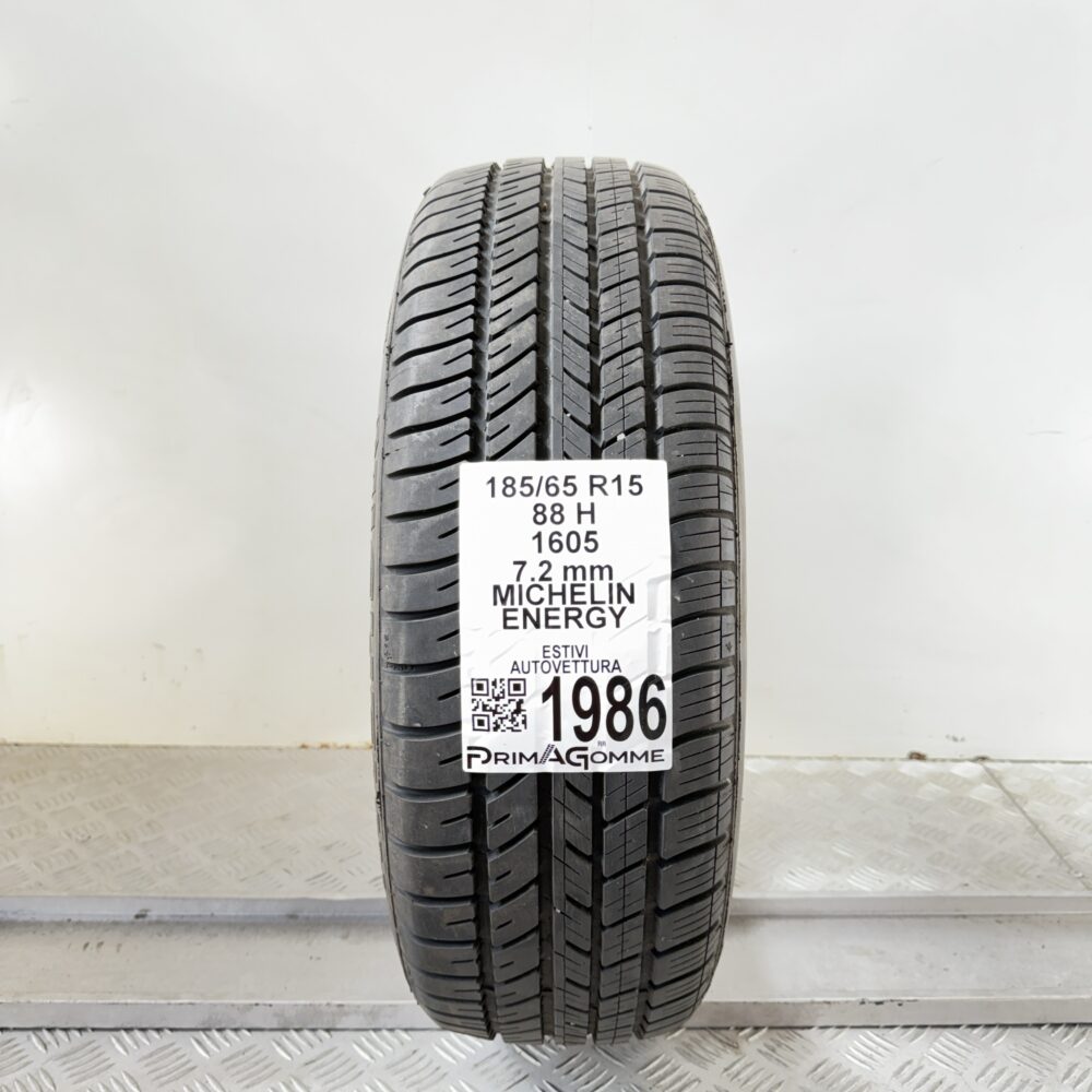 Pneumatico Usato 185 65 R15 88H Michelin Energy 100% Estivo | Gomme Usate | PrimaGomme.it Pneumatico usato 185 65 R15 Michelin Energy - foto 6