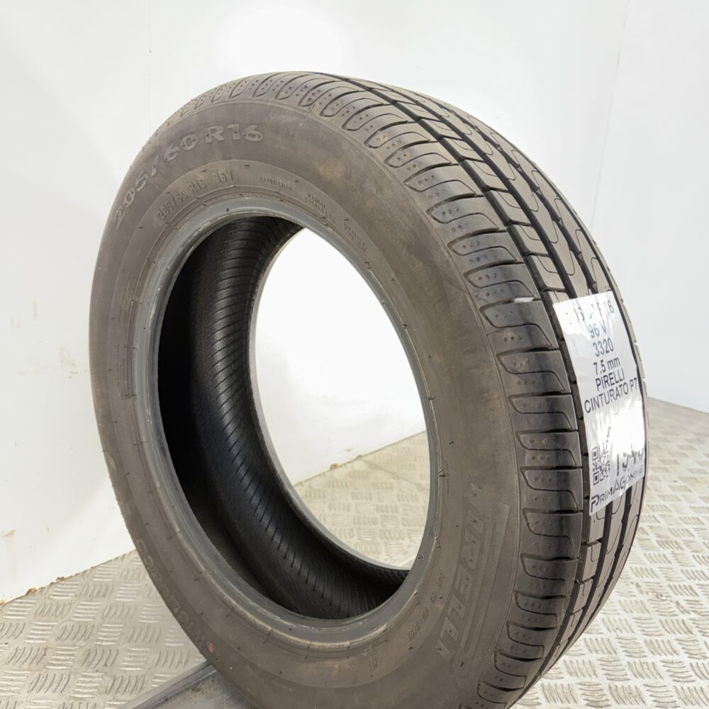 Pneumatico Usato 205 60 R16 96V Pirelli Cinturato P7 100% Estivo | Gomme Usate | PrimaGomme.it Pneumatico usato 205 60 R16 Pirelli Cinturato P7 - foto 4
