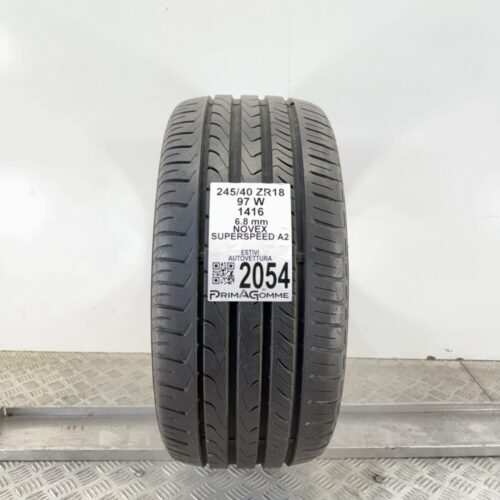 Pneumatico Usato 245 40 ZR18 97W NOVEX SUPERSPEED A2 97% Estivo