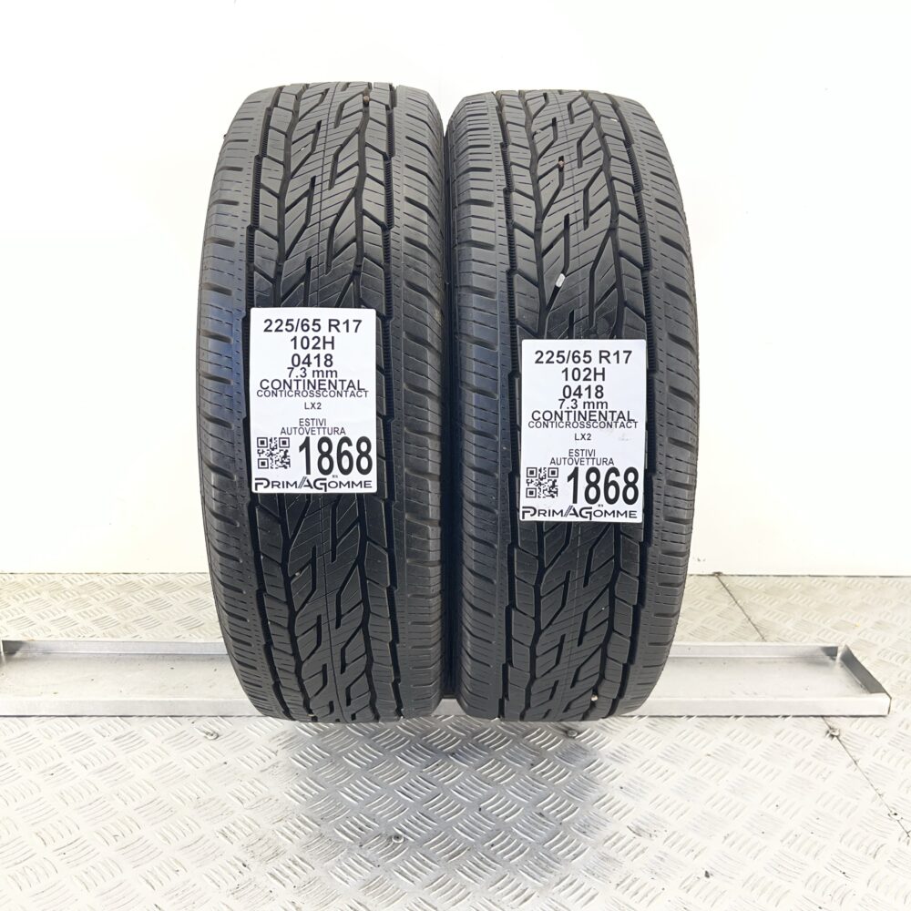 Pneumatici Usati 225 65 R17 102H CONTINENTAL ContiCrossContact LX2 100% Estive | Gomme Usate | PrimaGomme.it Pneumatici usati 225 65 R17 CONTINENTAL ContiCrossContact LX2 - foto 7