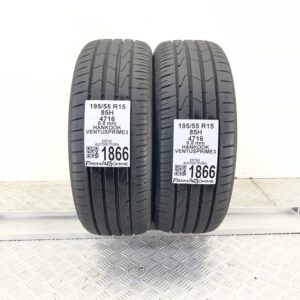 Pneumatici Usati 195 55 R15 85H HANKOOK Ventus Prime3 97% Estive