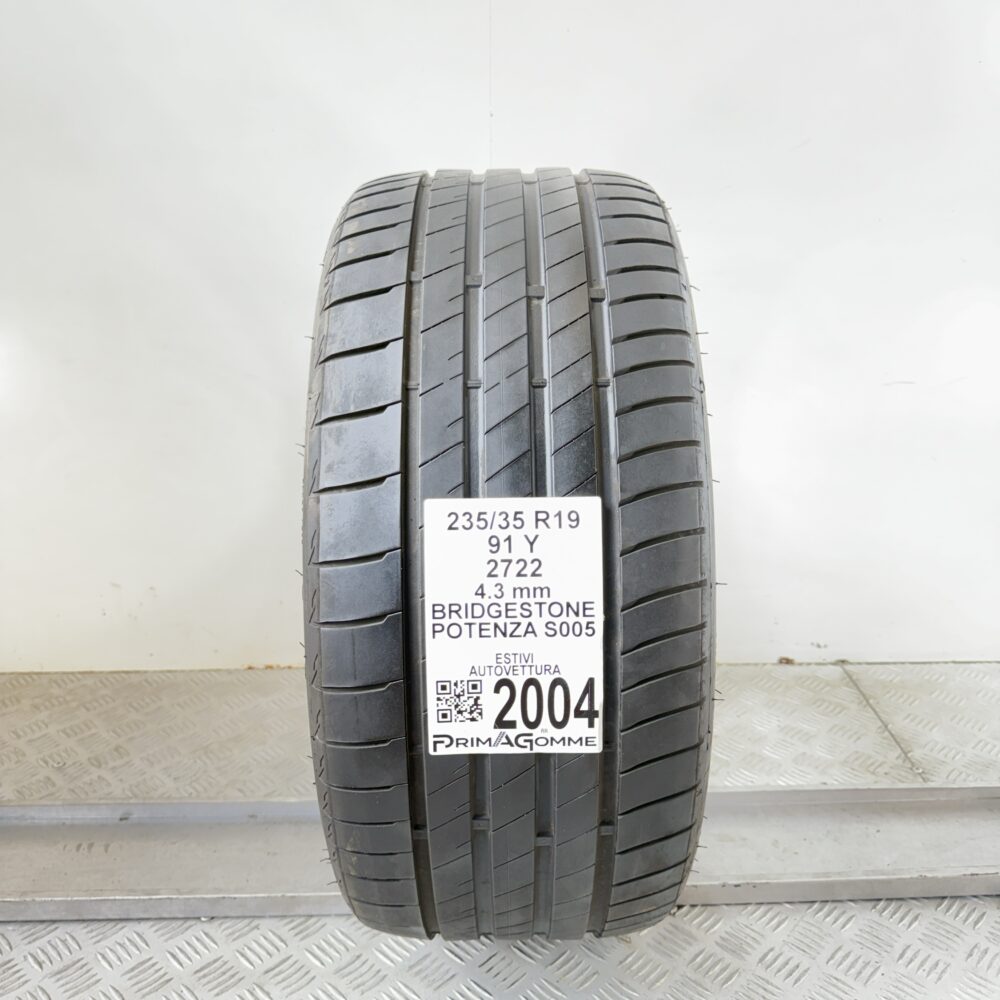 Pneumatico Usato 235 35 R19 91Y Bridgestone Potenza S005 Estivo | Gomme Usate | PrimaGomme.it Pneumatico usato 235 35 R19 Bridgestone Potenza S005 - foto 7