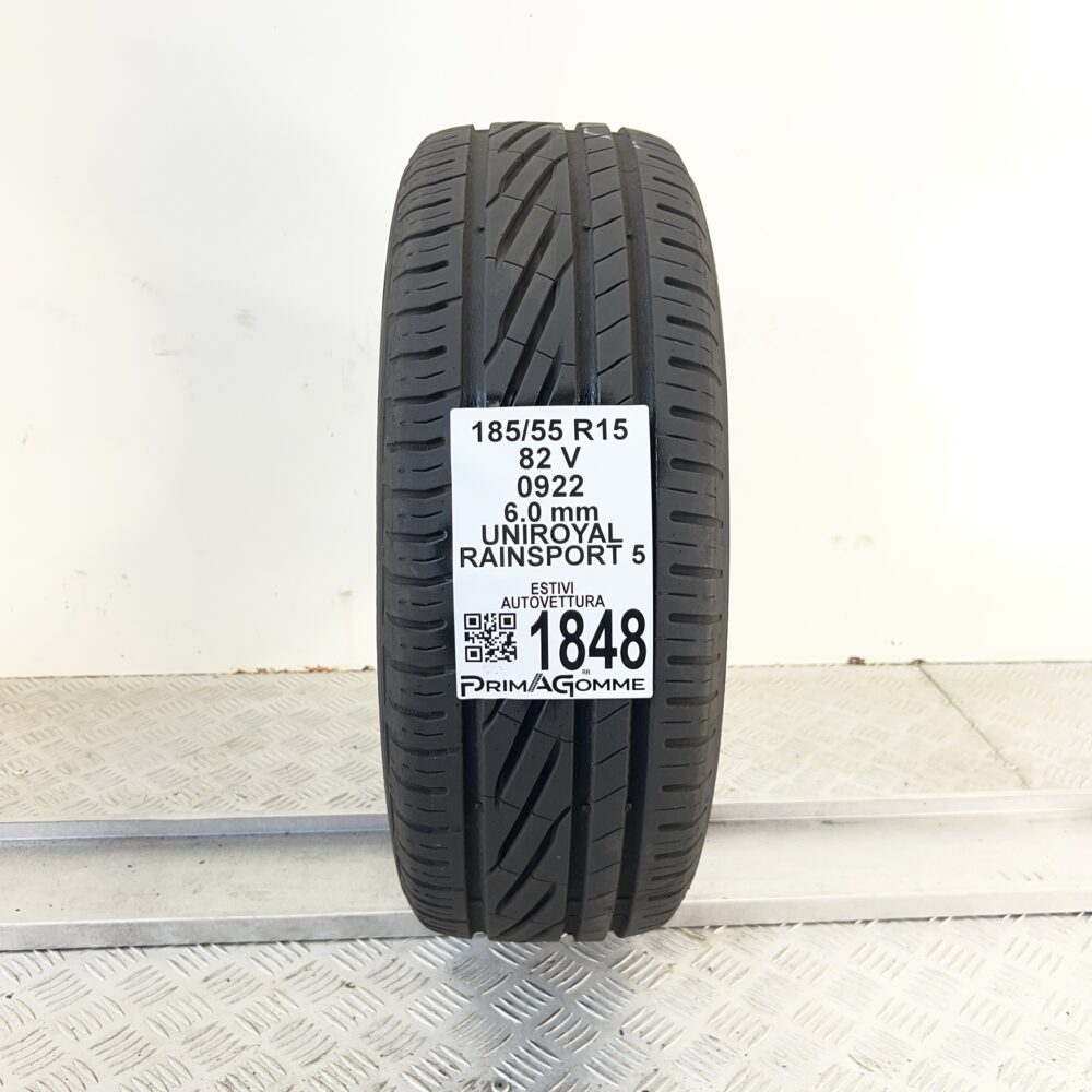 Pneumatico Usato 185 55 R15 82V UNIROYAL Rainsport 5 86% Estivo | Gomme Usate | PrimaGomme.it Pneumatico usato 185 55 R15 UNIROYAL Rainsport 5 - foto 6