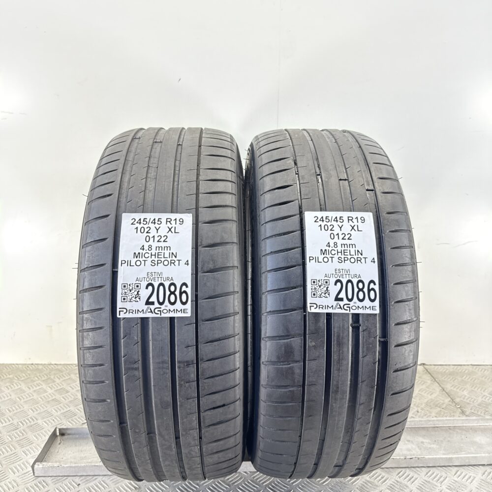 Pneumatici Usati 245 45 R19 XL 102Y Michelin Pilot Sport 4 Estive | Gomme Usate | PrimaGomme.it Pneumatici usati 245 45 R19 Michelin Pilot Sport 4 - foto 10