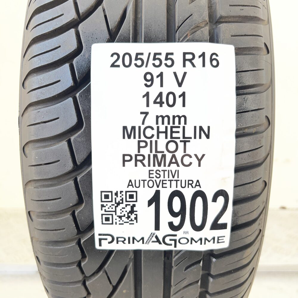 Pneumatico Usato 205 55 R16 91V Michelin Pilot Primacy 100% Estivo | Gomme Usate | PrimaGomme.it Pneumatico usato 205 55 R16 Michelin Pilot Primacy - foto 7