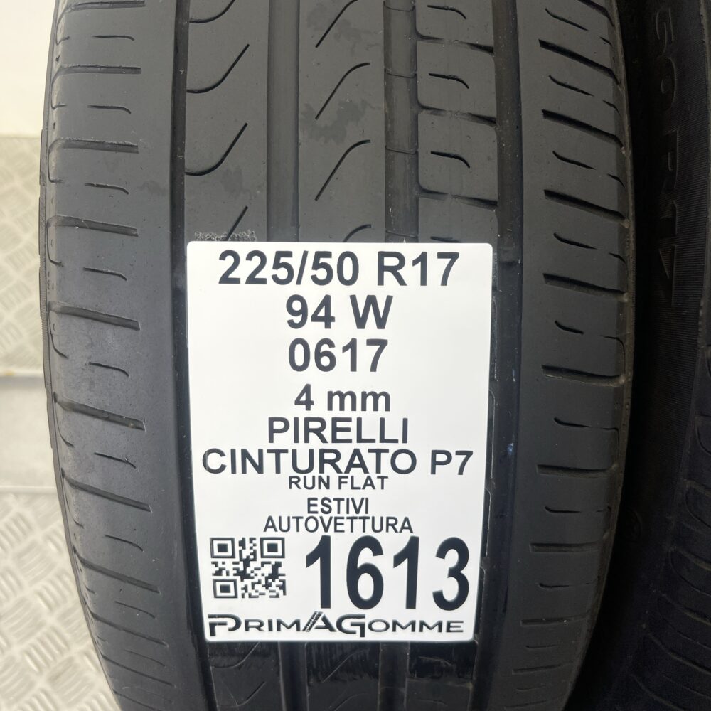 Pneumatici Usati 225 50 R17 94W Pirelli Cinturato P7 Estive | Gomme Usate | PrimaGomme.it Pneumatici Usati 225 50 R17 94W Pirelli Cinturato P7 Estive - immagine 3
