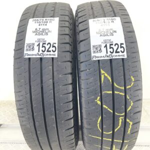 Gomme Usate 205 75 R16C 110/108R Michelin Agilis 96% Estive
