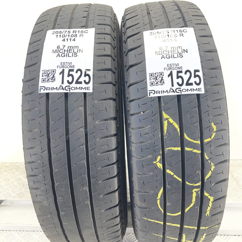 Gomme Usate 205 75 R16C 110/108R Michelin Agilis 96% Estive | Gomme Usate | PrimaGomme.it Gomme Usate 205 75 R16C 110/108R Michelin Agilis 96% Estive