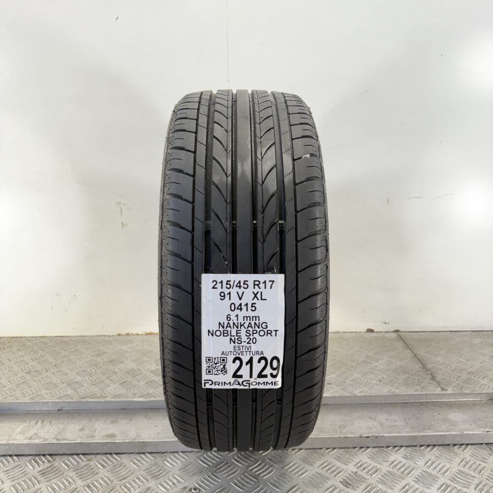 Pneumatico Usato 215 45 R17 XL 91V Nankang Noble Sport NS-20 87% Estivo | Gomme Usate | PrimaGomme.it Pneumatico usato 215 45 R17 Nankang Noble Sport NS-20 - foto 7