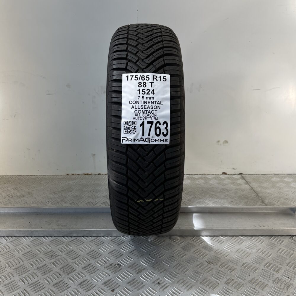 Pneumatico Usato 175 65 R15 88T Continental AllSeason Contact 94% 4 Stagioni | Gomme Usate | PrimaGomme.it Pneumatico usato 175 65 R15 Continental AllSeason Contact - foto 7