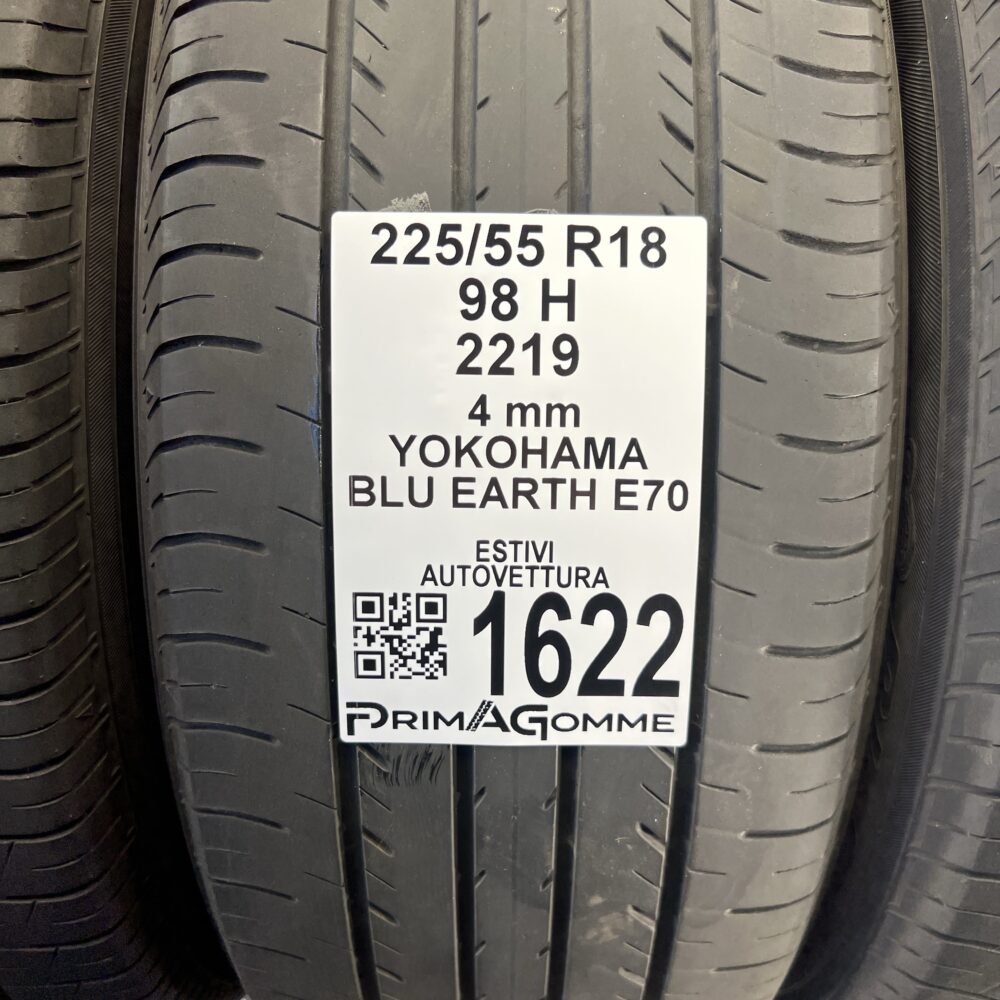 Gomme Usate 225 55 R18 98H Yokohama Blu Earth E70 Estive | Gomme Usate | PrimaGomme.it Gomme Usate 225 55 R18 98H Yokohama Blu Earth E70 Estive - immagine 2